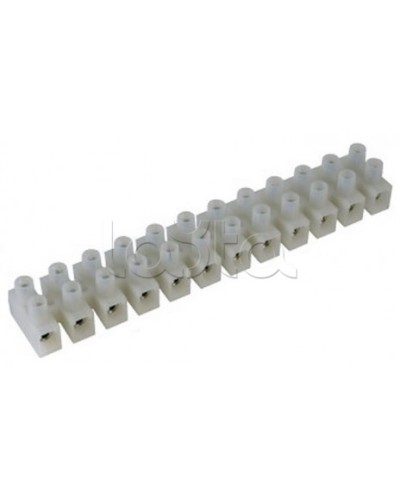 Клемник Полипропилен белый,12р,85°С,450V,101A,25мм.кв. DKC 43812PL/B в Комсомольске-на-Амуре Коммутационные изделия Pintop.ru