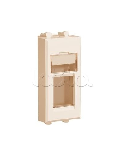 Адаптер для Keystone Ванильная дымка Avanti, 1 мод DKC 4405201 в Комсомольске-на-Амуре Аксессуары для стоек и шкафов Pintop.ru