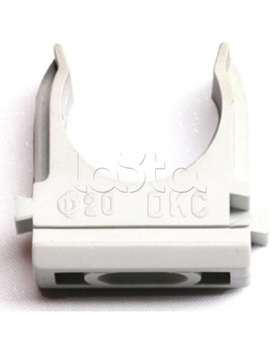 Держатель с защелкой, д.20 мм DKC 51020 в Комсомольске-на-Амуре Держатели, клипсы, скобы Pintop.ru