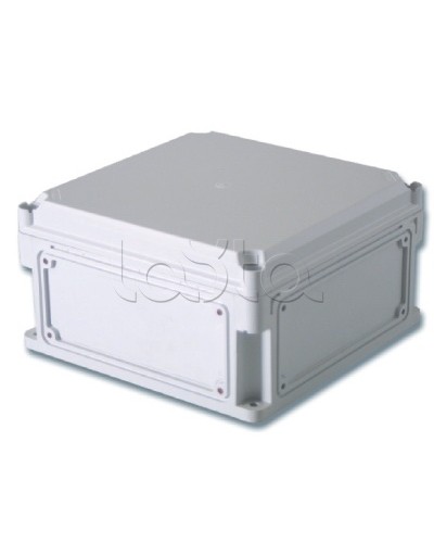 Корпус пластиковый общего назначения 300х150х160 стенки с выбивными фланцами, непрозрачная крышка DKC 531310 в Комсомольске-на-Амуре Щиты электрические Pintop.ru