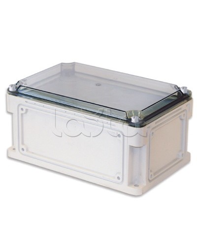 Корпус ударопрочный с выбивными фланцами и прозрачной крышкой IP67 300х200х146 мм DKC 532211 в Комсомольске-на-Амуре Щиты электрические Pintop.ru