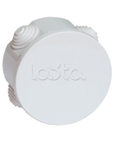 Коробка ответвительная с кабельными вводами, IP44, д.80х40 мм DKC 53600 в Комсомольске-на-Амуре Распределительные коробки Pintop.ru