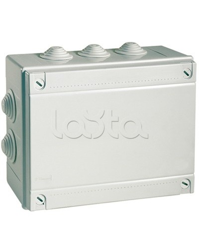 Коробка ответвительная с кабельными вводами, IP55, 240х190х90 мм DKC 54200 в Комсомольске-на-Амуре Распределительные коробки Pintop.ru