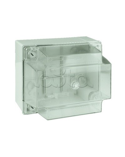 Коробка ответвит. с гладкими стенками, прозрачная, IP56, 380х300х180 мм DKC 54440 в Комсомольске-на-Амуре Распределительные коробки Pintop.ru