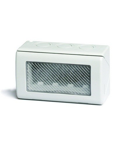 Модульная настен. коробка для эл/устан. изделий VIVA, IP55,4мод. DKC 54755 в Комсомольске-на-Амуре Аксессуары для кабель-канала Pintop.ru