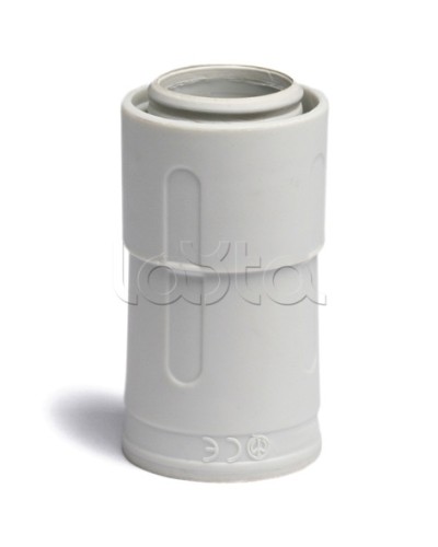 Переходник армированная труба - жесткая труба DKC 20 мм 55220 в Комсомольске-на-Амуре Повороты, муфты, тройники Pintop.ru