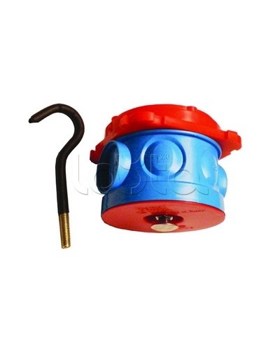 Коробка потолочная с крюком для заливки в бетон, д.70х57мм DKC 59383 в Комсомольске-на-Амуре Распределительные коробки Pintop.ru