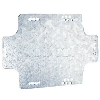 Монтажная пластина из оцинк. стали 206х164х1,5мм, для коробок 240х190мм DKC 59607