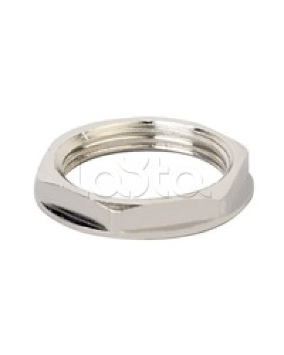 Гайка M12x1,5 никелированная латунь DKC 6006E-12 в Комсомольске-на-Амуре Крепежные изделия Pintop.ru