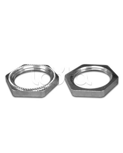 Гайка заземляющая M25x1,5 никел. латунь DKC 6006EMC-25 в Комсомольске-на-Амуре Крепеж Pintop.ru