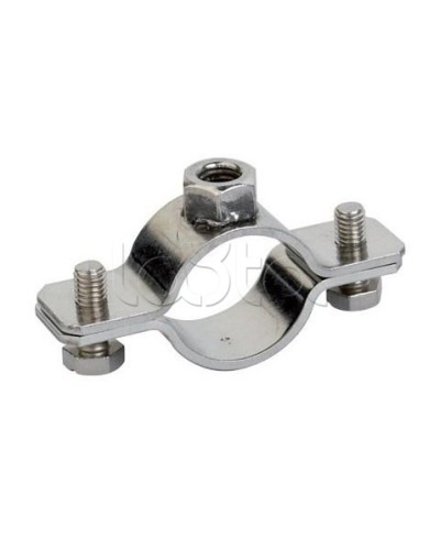 Хомут трубный ½ (18-24 мм) М8 оцинкованная сталь DKC (6040-P12) в Комсомольске-на-Амуре Аксессуары для лотков Pintop.ru