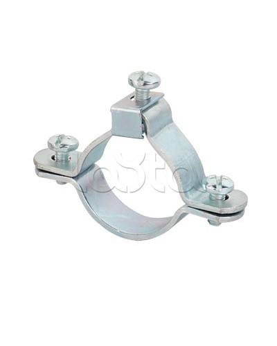 Хомут заземления для труб 16-3/8 мм, оцинкованная сталь DKC 6042-16 в Комсомольске-на-Амуре Стяжки-хомуты Pintop.ru