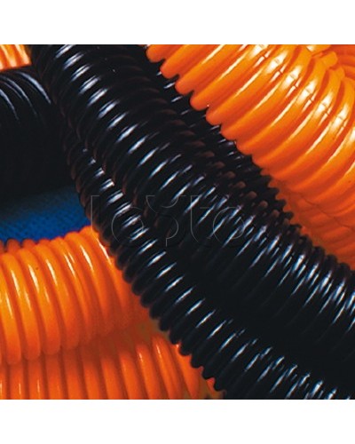 Труба гофрированная ПНД с зондом лёгкая 40 мм цвет оранжевый (20 м) DKC 71940 в Комсомольске-на-Амуре Труба гофрированная Pintop.ru