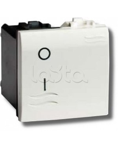 Выключатель двухполюсный белый 2 мод в Комсомольске-на-Амуре Аксессуары для стоек и шкафов Pintop.ru