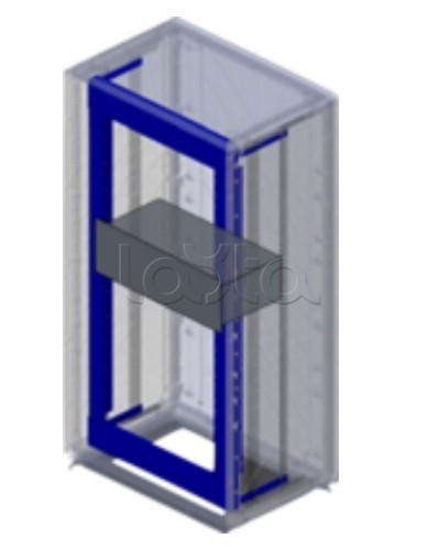 Рама 19, 12U для шкафов Conchiglia, настенный В=685 мм, напольный В=715 мм DKC 95777652 в Комсомольске-на-Амуре Аксессуары для стоек и шкафов Pintop.ru