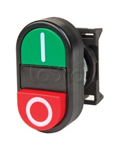 Кнопка двойная плоская с линзой для подсветки DKC ABFLM в Комсомольске-на-Амуре Кнопки выхода Pintop.ru