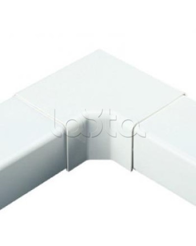 Угол плоский для короба 70х40 мм DKC AIR70404 в Комсомольске-на-Амуре Аксессуары для лотков Pintop.ru