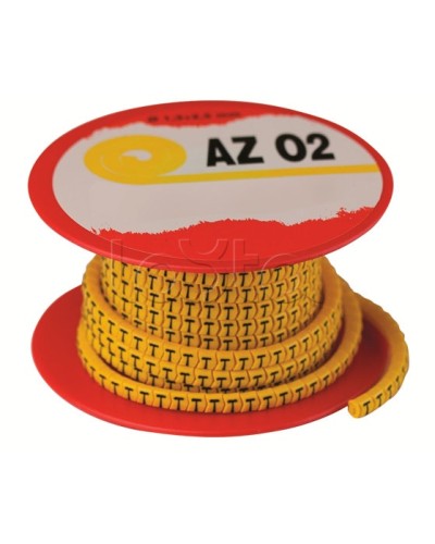 Колечко маркировочное C, 1,3-2,5мм. черное на желтом DKC AZO2CCBY в Комсомольске-на-Амуре Крепежные изделия Pintop.ru