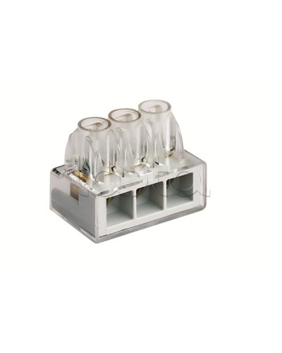 Колодка клеммная соединительная 3х4.5 мм. DKC B63 в Комсомольске-на-Амуре Клеммные колодки Pintop.ru