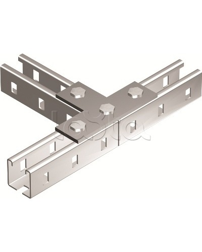 Пластина соединительная Т-обр., горячеоцинкованная DKC BMD1031HDZ в Комсомольске-на-Амуре Аксессуары для лотков Pintop.ru