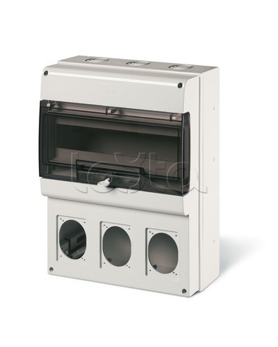 Корпус на 16 модулей и 3 поста с основанием 70х87 мм. Тип M400 DKC DIS6724316 в Комсомольске-на-Амуре Аксессуары для стоек и шкафов Pintop.ru