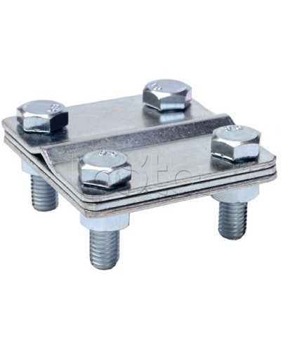 Соединитель пруток - полоса 57 - 57 мм DKC NG3102 в Комсомольске-на-Амуре Повороты, муфты, тройники Pintop.ru