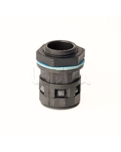 Монтажный комплект муфта труба-коробка DN 17 мм, М25х1,5, полиамид, цвет черный DKC PACM17M25N в Комсомольске-на-Амуре Крепеж: Дюбели, шурупы, саморезы Pintop.ru