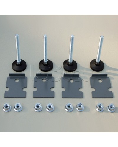 Ножки регулируемые, М12x100мм, 1 упаковка - 4шт. DKC R5A53 в Комсомольске-на-Амуре Аксессуары для стоек и шкафов Pintop.ru