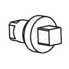 Личинка замка, для малой ручки, под ключ квадратного профиля 8мм DKC R5CE212