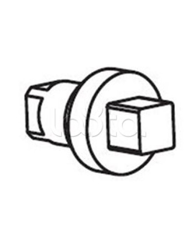 Личинка замка, для малой ручки, под ключ квадратного профиля 8мм DKC R5CE212 в Комсомольске-на-Амуре Аксессуары для стоек и шкафов Pintop.ru