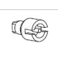 Личинка замка, для вкладыша, под ключ с двойной бородкой 3мм DKC R5CE261