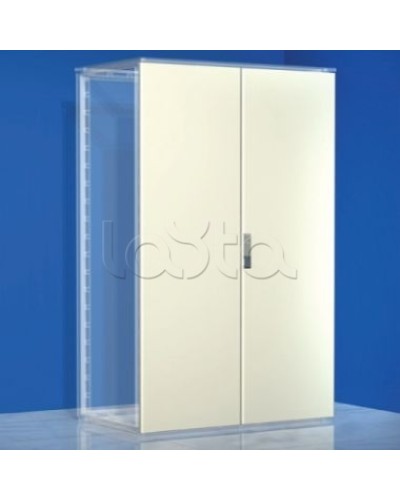 Дверь сплошная, двустворчатая, для шкафов DAE/CQE, 1800 x 800 мм DKC R5CPE1881 в Комсомольске-на-Амуре Аксессуары для стоек и шкафов Pintop.ru