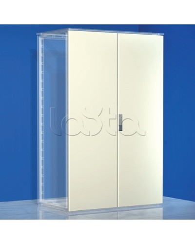 Дверь сплошная, двустворчатая, для шкафов DAE/CQE, 2200 x 1000 мм DKC R5CPE22101 в Комсомольске-на-Амуре Аксессуары для стоек и шкафов Pintop.ru