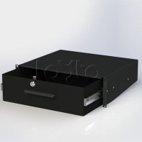 Ящик выдвижной с ключом RAL9005 DKC R5ITCPD2HEB