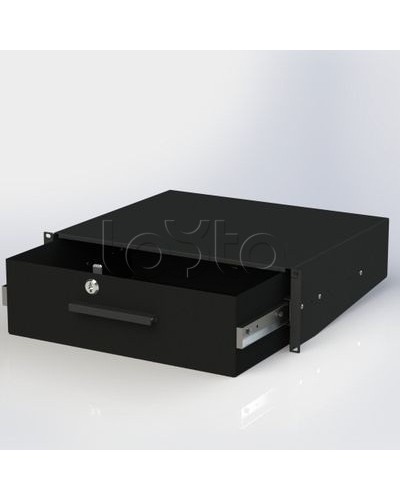 Ящик выдвижной с ключом RAL9005 DKC R5ITCPD2HEB в Комсомольске-на-Амуре Крепежные изделия Pintop.ru