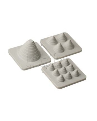 Ввод кабельныймембранный 4х21мм 4 отверстий диаметр 47мм (20 шт/уп) DKC R5MP01 в Комсомольске-на-Амуре Аксессуары для стоек и шкафов Pintop.ru