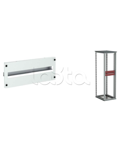 Панель секционная, для модулей, 48 (2x24) модулей, В=400мм, Ш=600мм DKC R5PI541 в Комсомольске-на-Амуре Аксессуары для стоек и шкафов Pintop.ru