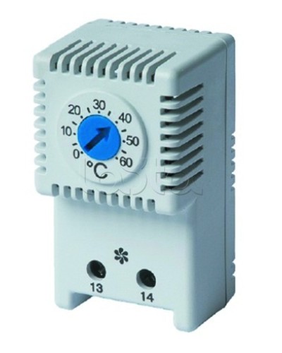 Термостат, NO контакт, диапазон температур: 0-60 °C DKC R5THV2 в Комсомольске-на-Амуре Аксессуары для стоек и шкафов Pintop.ru