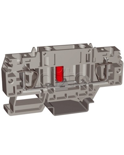 Зажим HSCB.4GR, тестовый с разъединителем, серый , 4 кв.мм DKC ZHB100GR в Комсомольске-на-Амуре Держатели, клипсы, скобы Pintop.ru
