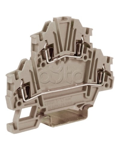 Зажим, серый, 1,5 кв.мм DKC ZHD200GR-RET в Комсомольске-на-Амуре Держатели, клипсы, скобы Pintop.ru