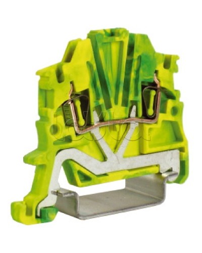 Зажим для заземления, 1,5 кв.мм желто-зеленый DKC ZHT400 в Комсомольске-на-Амуре Держатели, клипсы, скобы Pintop.ru