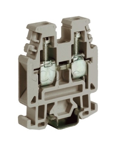 Зажим 4 кв.мм серый DKC ZRP300GR в Комсомольске-на-Амуре Крепежные изделия Pintop.ru