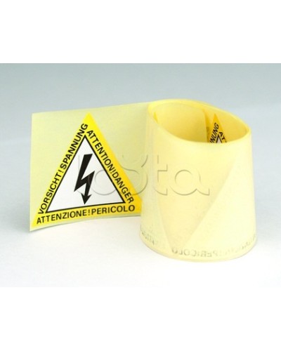 Предупреждающая табличка 60мм DKC ZTA001 в Комсомольске-на-Амуре Аксессуары для лотков Pintop.ru