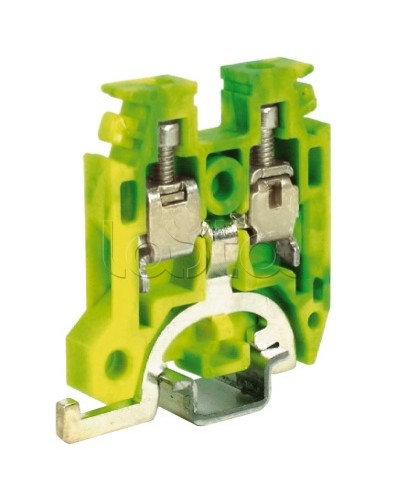 Зажим для заземления желт.зелен 2,5 кв.мм DKC ZTR110 в Комсомольске-на-Амуре Крепежные изделия Pintop.ru
