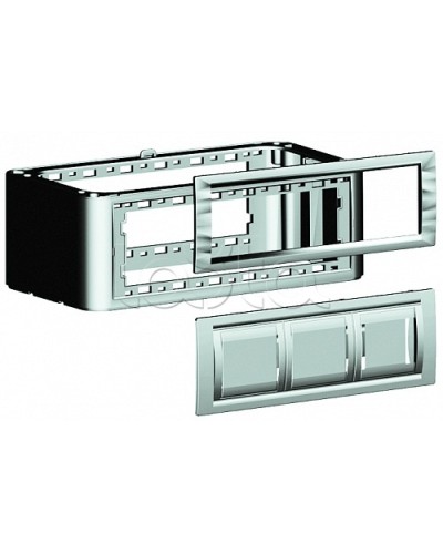 Расширение вертикальное напольной башенки BUS, серое DKC 09071 в Комсомольске-на-Амуре Аксессуары для стоек и шкафов Pintop.ru
