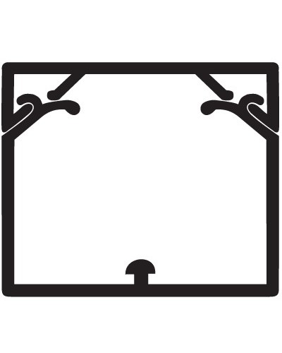 Кабель-канал 60x40 с крышкой с направляющими для установки разделителей TA-GN DKC 01780 в Комсомольске-на-Амуре Кабель-канал Pintop.ru