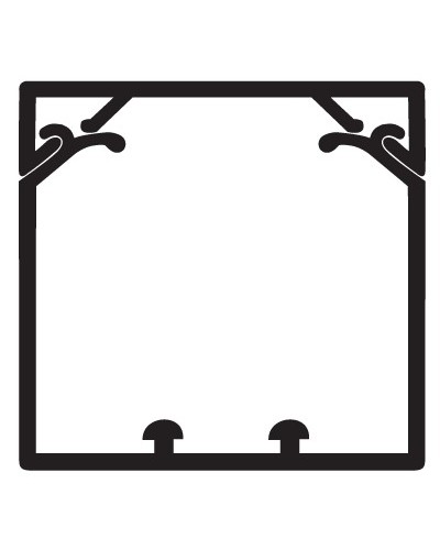 Кабель-канал 80x60 с крышкой с направляющими для установки разделителей TA-GN DKC 01785 в Комсомольске-на-Амуре Кабель-канал Pintop.ru