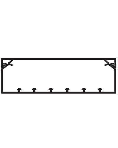 Короб с крышкой с направляющими для установки разделителей TA-GN 200x60 мм DKC 01789 в Комсомольске-на-Амуре Кабель-канал Pintop.ru