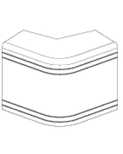 Угол NEA неизменяемый внеш. 90° 100/60 DKC 01813 в Комсомольске-на-Амуре Аксессуары для кабель-канала Pintop.ru