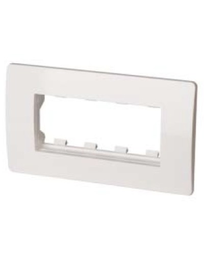 Каркас в сборе с рамкой под 2 модуля VIVA (для монтажа ЭУИ в коробки код 10123) DKC 10242 в Комсомольске-на-Амуре Аксессуары для кабель-канала Pintop.ru